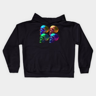 Warhol Skulls Kids Hoodie